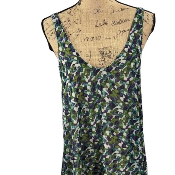 SHOW Me Your MuMu Abstract Violet Dress Size Small Purple and Green - Picture 6 of 8